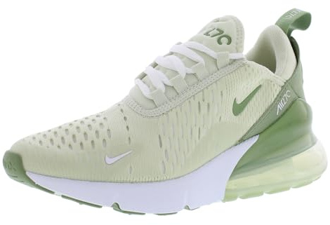 Nike Donna Donna Air Max 270 Sea Grass/Oil Green-White (FN7101 020), Sea Grass/Olio Verde-bianco, 38 EU