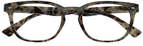 Grau Schildpatt Wrap Kurzsichtig Fernbrille Kurzsichtigkeit Gregory Peck Stil Herren Frauen M14-7 -2,00