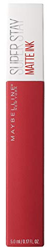 Maybelline New York Lippenstift, Super Stay Matte Ink, Flüssig, matt und langanhaltend, Nr. 20 Pioneer, 5ml