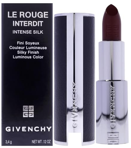 Le Rouge Interdit Intense Silk Lipstick - N334 Grenat Volontaire by Givenchy for Women - 0.11 oz Lipstick