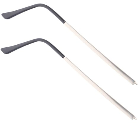 1 paio di di ricambio per da gambe di bracci di in metallo alla moda gambe di ricambio del braccio di universali per