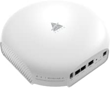 BROWAN Router WiFi 6 AX6600 2.5 Gigabit Mesh Tri-Band MU-MIMO 8 flussi spaziali Copertura 3500 piedi quadrati 300 dispositivi 2,4 GHz 5GHz PoE Powered Indoor Ceiling Mount per Home Gaming Office Prism