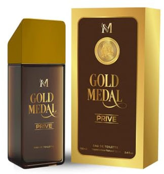 MONTAGE-Profumo Uomo Eau de TOILETTE GOLD MEDAL PRIVE Flacone da 100ML