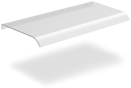 DKIEI Door Canopy, Outdoor Rain Canopy, Front Door Canopy Waterproof, Porch Canopy Awning for Window, Patio, Roof Cover, UV Protection, 40 x 100cm