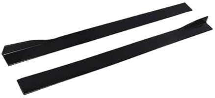 Auto Seitenschürze Seitenschweller 6PCS 2m Universal Seitenschweller Verlängerung Rocker Panels Lip Flügel Splitter Auf Stoßstange Für W204 W205 G30 G31 E39 E46 E53 E90
