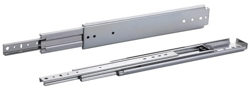 BRASOM Auszugsschienen Schwerlastauszug 250kg - 2 Stück, 1000mm, 40 inch, Heavy Duty Schubladen Schienensystem, Kugellager