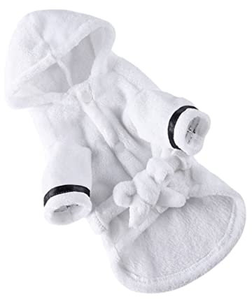 Milisten Pet Bathrobe Für Hunde Bequemer Bademantel Aus Mikrofaser Schnelltrocknend Und Atmungsaktiv Für Dem Baden Für Gemütliche Nächte Erhältlich