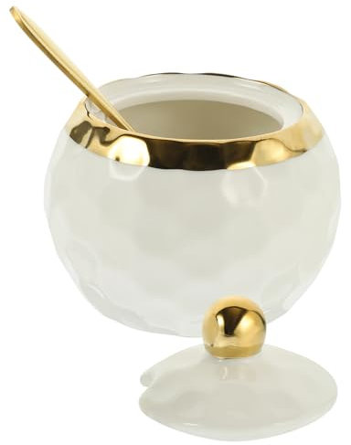 OFFSCH Recipiente Multifunción Con Tapa Tarro De Cerámica Para Condimentos Para Cocinar y Almacenar Gran Capacidad