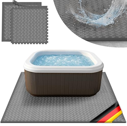 Tillvex Tappetino rettangolare per vasca idromassaggio, 200 cm, pavimento per piscine esterne, idromassaggio, protezione termica e isolamento