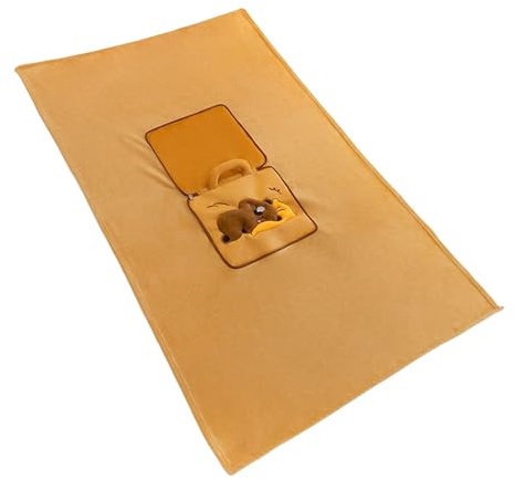 Laikoutd Capybaras - Cobija plegable de doble uso para aire acondicionado, cojines para interior de coche, 2 en 1, para oficina, artefacto de siesta