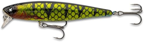 Monkey Lures Rollin Lui 115 - flachlaufender Wobbler für Zander und Hecht, 21 Gramm & 11,5 cm, Zander Köder und Hecht Köder zum Raubfischangeln, Zanderwobbler