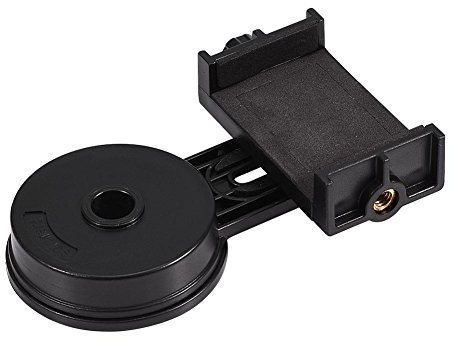Zerone Universal Phone Mount Adapter, Binocular/Monocular/Telescope/Microscope/Spotting Scope, Dig scoping Adapter Mount Holder Bracket for Smartphone