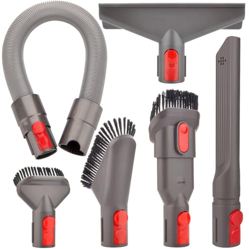 Attachments Kit for Dyson V15 V15s V9 V8 V11 V12 V10 V7 Gen5 Cordless Vacuum Cleaner,Compatible with Detect/Absolute/Outsize/Slim Accessories Replacement Brush Parts