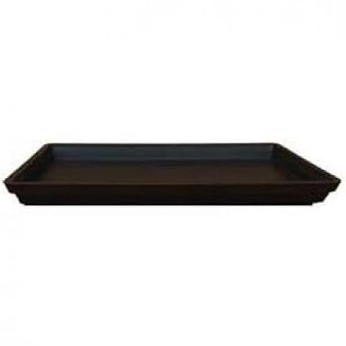 Planeta HUERTO | Bandeja de Plástico 28x20 cm – Base Resistente para Macetas, Semilleros y Cultivo de Plantas