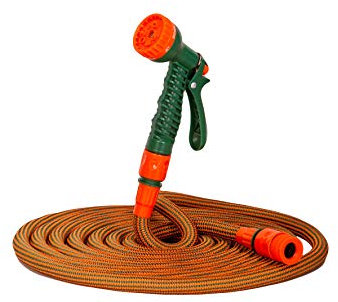 Sellon24 Flexibler Gartenschlauch I Wasserschlauch I 7 Funktionen Brause I Dehnbar 10m / 20m / 30m / 40m Endlänge I Flexischlauch (30)