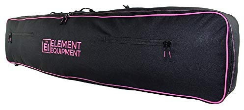 Element Equipment Snowboardtasche mit Schultergurt und Ausrüstungstaschen 157 schwarz/pink
