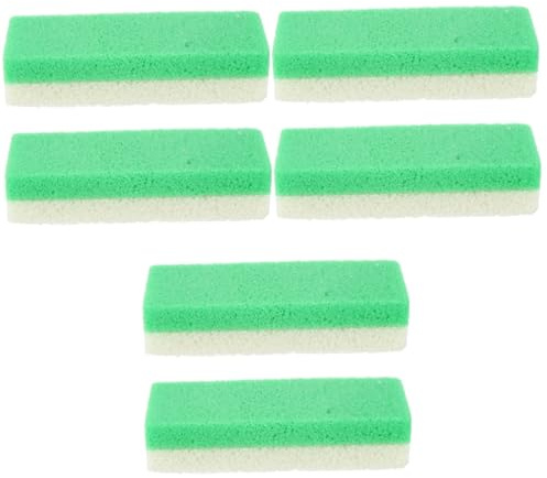 FRCOLOR 6stücke Fuß Bimsstein Effektiver Hornhaut Entferner Für Pediküre Und Fußpflege Für Glatte Und Gesunde Füße Leichte Anwendung Und Entspannende Massage Zufällige Farben