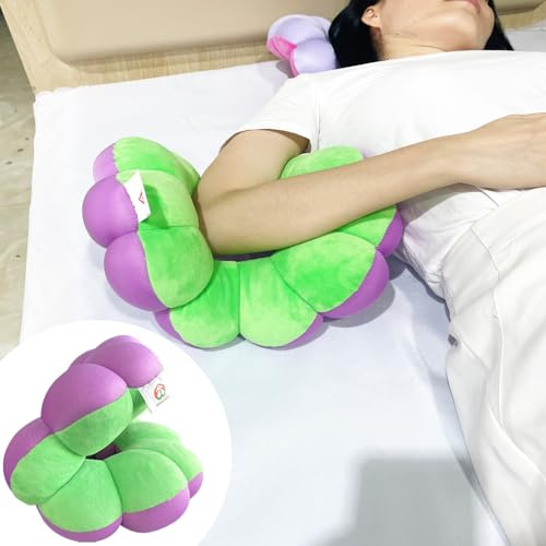 AUSTYLCO Anti Bedsore Cushion,Broken Elbow Elevation Pillow,Donut Pillow for Hand and Foot Pressure Relief,Elbow,Ankle,Leg,Hip Support Pad Green