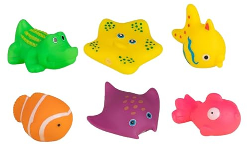 Pzuryhg Katzenpool Spielzeug, Schwimmendes Wasserspielzeug für Katzen, Interaktives Katzenspielzeug, Haustier Kätzchen Schwimmspielzeug, Schwimmender Badender Fisch Spielzeug, Katzenbadespielzeug