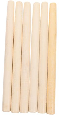 Happyyami 6pcs Wooden Shiba Sword Handle Replacement for Garden Tools Farm Hoe Wood Handles for Comfortable to Hold and Comfortable Use