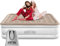 Airefina Materasso Gonfiabile Matrimoniale con Pompa Integrata, Letto Gonfiabile per Ospiti Premium, Gonfiaggio Rapido in 3 Minuti, Materasso Gonfiabile per Campeggio, Uso Domestico, 152 x 203 x 40cm
