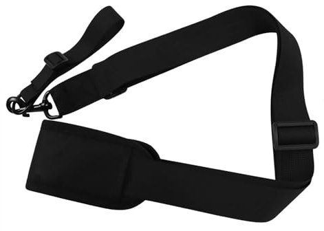 shpuuyy Tracolla per tosaerba, regolabile, con fibbia in metallo, cintura in nylon per decespugliatore e spazzaneve, A, Refer to description