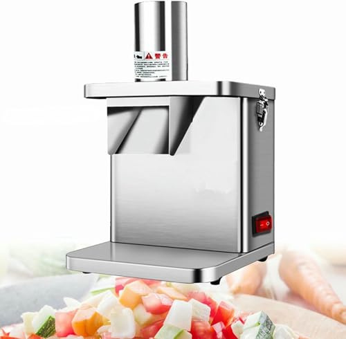 Commercial Electric Vegetable Cutter, Powerful Automatic 250W Food Processor Automatic Machine
