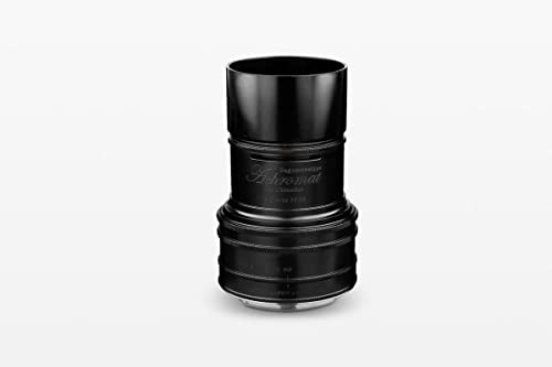 Lomography Daguerreotype Achromat 2.9/64 Art Lens Nero Ottone Compatibile con Canon EF Mount SLR Camera
