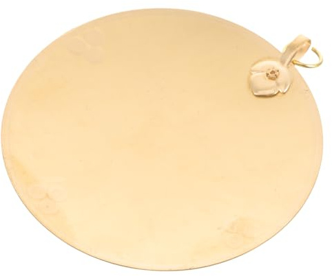 OUNONA Vintage Kupfer Bagua Spiegel Rundes Wanddekor Für Zuhause Und Büro Spirituelles Element Handgefertigt Perfektes Feng Shui Für Liebhaber Chinesischer Kultur