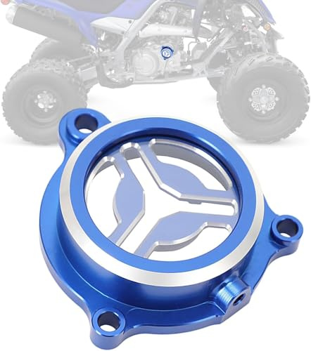 Couvercle Bouchon Filtre à Huile ATV pour Raptor 700 700R 2006-2025 Bleu | Fenêtre Transparente Observable,Bouchon Remplissage d’Huile,Usage Quad,pour Raptor 700 2006-2025 Raptor 700R 2009-2025