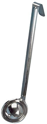 Stainless Steel Soup Kitchen Ladle Spoon with Hook Samuel Groves (3oz)