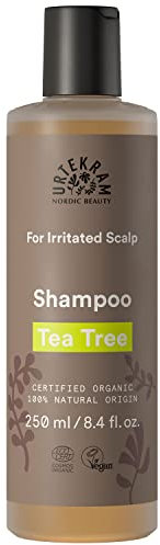 Urtekram Gommage Arbre à thé Shampooing Bio, cuir chevelu irrité, 250 ml