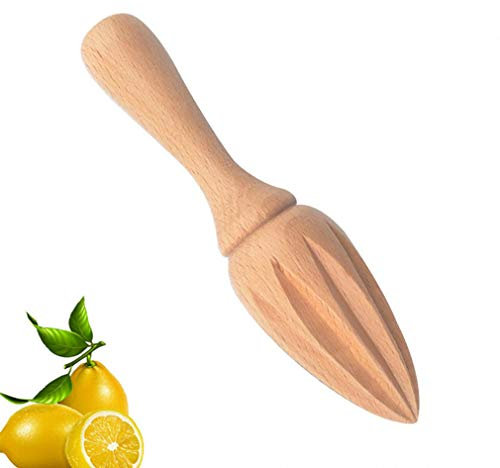 Feixiangge Exprimidor de limón, de madera manual de limón exprimidor de exprimidor manual de limón exprimidor de pomelo exprimidor de exprimidor de herramientas de cocina