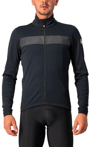 CASTELLI 4521503-085 RADDOPPIA 3 JKT Jacket Hombre Light Black/Black Reflex Tamaño M