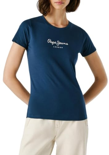 Pepe Jeans New Virginia SS N Camiseta Mujer (Pack de 1)