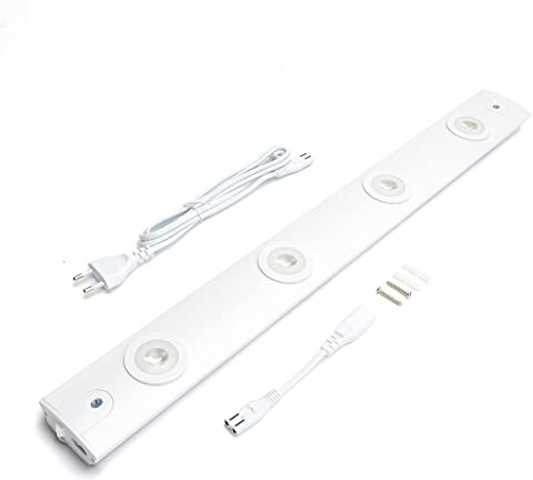 NCC-Licht LED Unterbauleuchte Canta 65cm Weiß 4W 230lm warmweiß 3000K mit Schalter