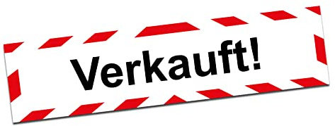 Finest Folia Hinweis Aufkleber 40x10cm Warnzeichen Hinweisschild selbstklebend wasserfest aus Vinyl für Kfz Schwertransporter Auto LKW Schild Folie RX043 (02 Verkauft!)