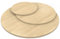 AUPROTEC Tischplatte 19mm rund Ø 700 mm Mandal Ahorn Natur Holzplatte melaminharzbeschichtet Spanplatte mit Umleimer ABS Kante Auswahl: 70 cm