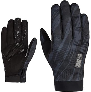 Ziener Herren CROM Touch Long Fahrrad/Mountainbike/Radsport-Handschuhe | Langfinger mit Touchfunktion - atmungsaktiv,dämpfend