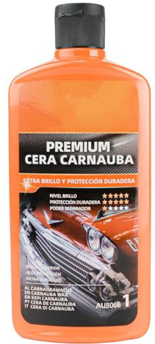 Various Premium Carnaubawachs, die beste Wahl für überlegenen Glanz und dauerhaften Schutz mit Carnaubawachs für Auto und synthetische Polymere, 500 ml