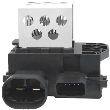 CGEAMDY Kfz-Gebläse-Kühler-Relais-Widerstand, Automatik, Automotive Blower Cooling Relay Resistor, Relais, Lüfterrelais, Schwarz