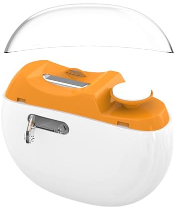 Tagliaunghie Elettrico - Modellatore Unghie con Luce 2 Velocità | Strumento Per Lucidare Le Unghie Delle Mani | Adatto Per Uomini, Donne, Anziani, Bambini, Per Uso Domestico E Da Viaggio, Per Manicure