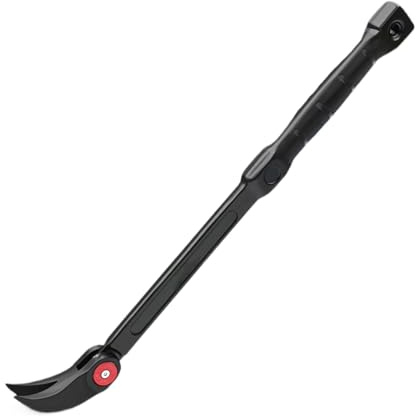 Barre D'extraction De Clous – Barre De Levier D'indexation, Barres De Levier D'indexation Manuelle Robuste Avec Angles Réglables | Poignée Ergonomique Pour Retirer Les Clous Et Les Pneus