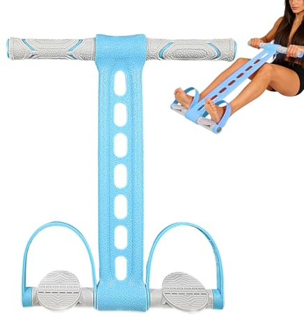 Banda Resistenza Tubolare Con Pedali,Attrezzatura Per Fitness Elastica Multifunzione,Bande Di Resistenza Fitness E Corda Di Tensione - Per Allenamento Gambe Braccia Addominale Vita Corpo Intero Donne