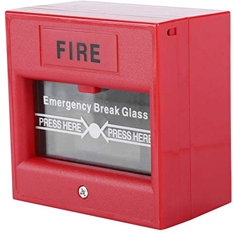 Botón de salida de emergencia, botón de emergencia Salida de emergencia botón de alarma de incendio Liberación del interruptor de seguridad Interruptor de alarma de seguridad para el hogar Seguridad r