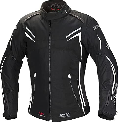 Büse Mugello Damen Motorrad Textiljacke, schwarz, 48