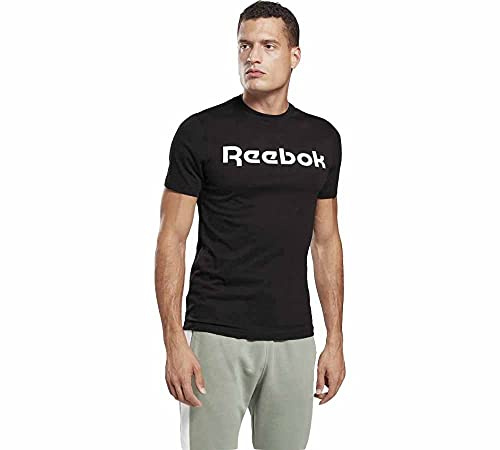 Reebok Herren Linear Logo Tee T-Shirt