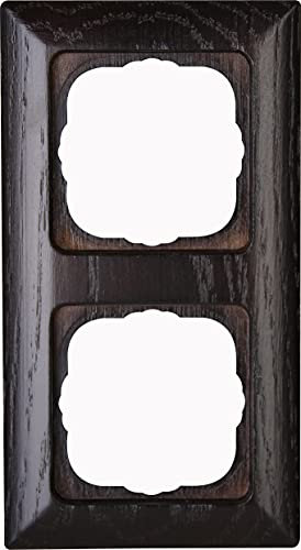 HK02 - Abdeckrahmen 2-Fach, Farbe: wenge