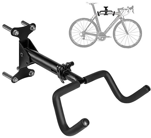 NAMENAND Supporto Bici da Muro Pieghevole, Portabici da Parete Salvaspazio, Appendi Bici da Muro, Ganci Bicicletta Muro, Garage Porta Bici da Terra con Imbottitura Morbida (Portata Massima 50 kg)