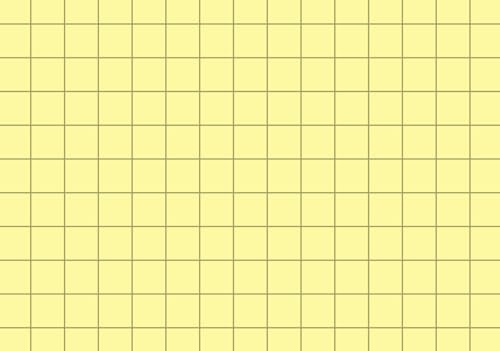 Papiertiger 100 Karteikarten (DIN A8, gelb, kariert, 1)